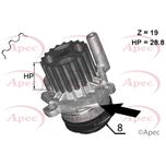 Apec Water Pump AWP1045