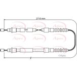 Apec Handbrake Cable Rear Left or Right CAB1106