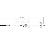 Apec Handbrake Cable Front CAB1113