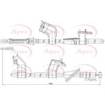 Apec Handbrake Cable Rear Left CAB1148