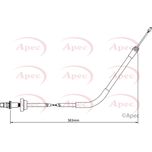 Apec Handbrake Cable Front CAB1180