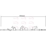 Apec Handbrake Cable Rear Left CAB1211