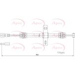 Apec Handbrake Cable Front CAB1247