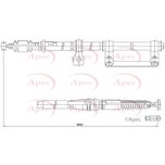 Apec Handbrake Cable Rear Left CAB1249