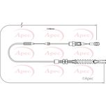 Apec Handbrake Cable Front Left or Right CAB1258