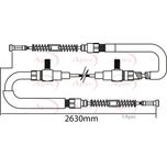 Apec Handbrake Cable Rear Left or Right CAB1271