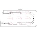 Apec Handbrake Cable Rear Right CAB1294