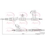 Apec Handbrake Cable Rear Left CAB1302