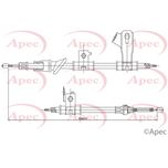 Apec Handbrake Cable Rear Right CAB1561