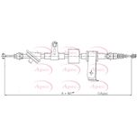 Apec Handbrake Cable Rear Right CAB1596
