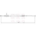 Apec Handbrake Cable Rear Left CAB1597