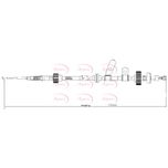 Apec Handbrake Cable Rear Right CAB1662