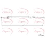 Apec Handbrake Cable Rear Left or Right CAB1743