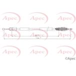Apec Handbrake Cable Rear Left or Right CAB1758