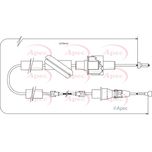 Apec Clutch Cable CAB5003