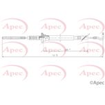 Apec Clutch Cable CAB5015