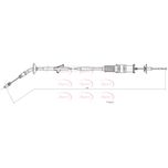 Apec Clutch Cable CAB5018
