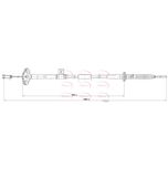 Apec Clutch Cable CAB5028