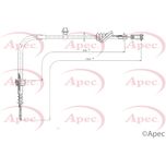 Apec Clutch Cable CAB5034