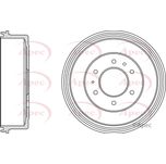 Apec Brake Drum Rear DRM9208