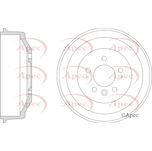 Apec Brake Drum Rear DRM9226