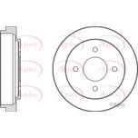 Apec Brake Drum Rear DRM9907