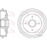 Apec Brake Drum Rear DRM9922