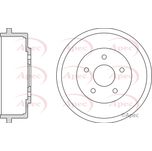 Apec Brake Drum Rear DRM9927