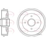 Apec Brake Drum Rear DRM9928