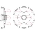 Apec Brake Drum Rear DRM9949