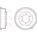 Apec Brake Drum Rear DRM9951