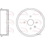 Apec Brake Drum Rear DRM9960
