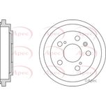 Apec Brake Drum Rear DRM9963