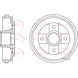 Apec Brake Drum Rear DRM9975