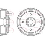 Apec Brake Drum Rear DRM9982