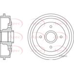Apec Brake Drum Rear DRM9986