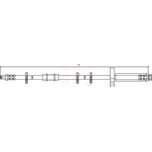Apec Brake Hose Front Upper HOS3109