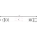 Apec Brake Hose HOS3149