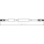 Apec Brake Hose Rear HOS3193