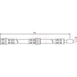 Apec Brake Hose Rear HOS3218