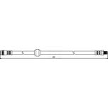 Apec Brake Hose Front HOS3261