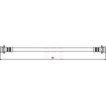 Apec Brake Hose Rear HOS3381