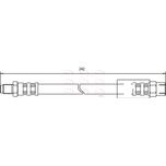 Apec Brake Hose HOS3393