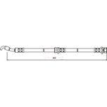 Apec Brake Hose Front HOS3507