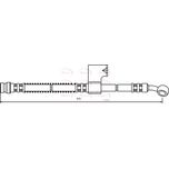 Apec Brake Hose Front Left HOS3648