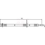 Apec Brake Hose Front Right HOS3694