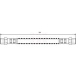 Apec Brake Hose Rear Inner HOS3761