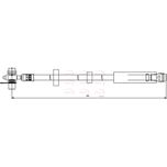 Apec Brake Hose Front HOS3811