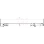 Apec Brake Hose HOS3829