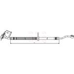 Apec Brake Hose Front Right HOS3855